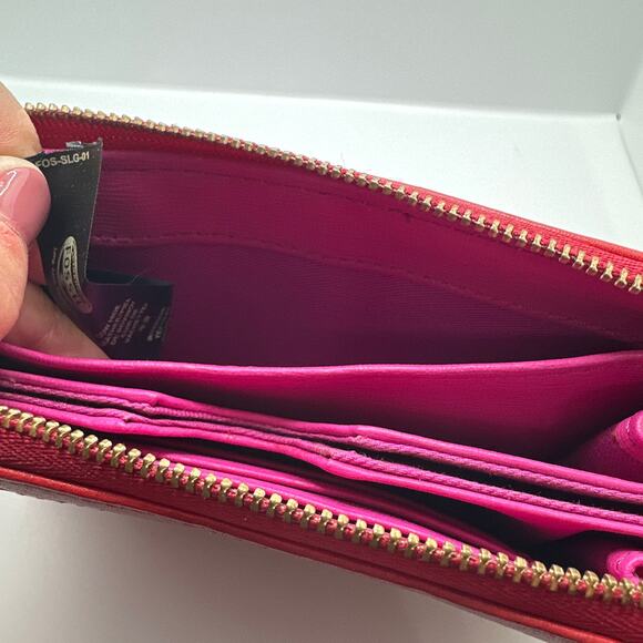 FOSSIL Red Wallet - Picture 8 of 9